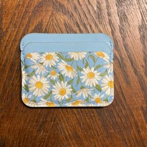 Floral Card Holder with Daisies